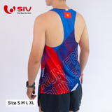  Áo chạy bộ nam SIV Singlet Flux 