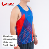  Áo chạy bộ nam SIV Singlet Flux 