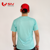  Áo chạy bộ Tshirt Basics xanh mint 