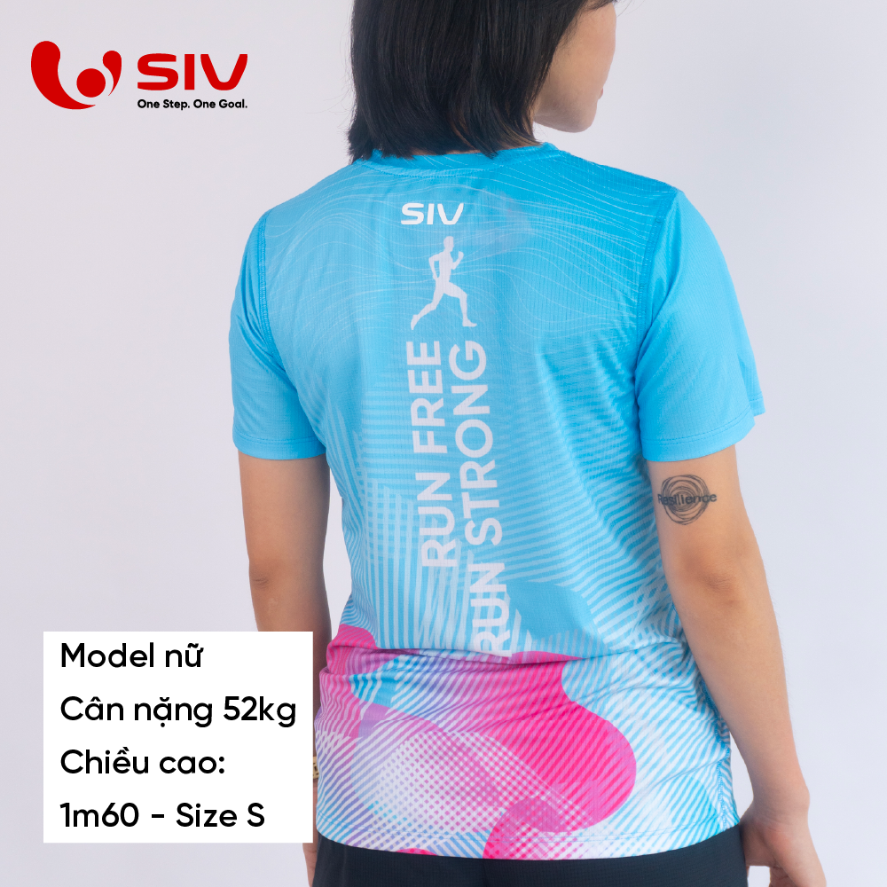  Áo chạy bộ nữ SIV T-shirt Vibe 