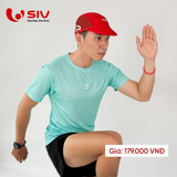  Áo chạy bộ Tshirt Basics xanh mint 