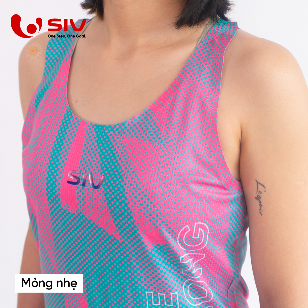  Áo chạy bộ nữ SIV Singlet Drift 