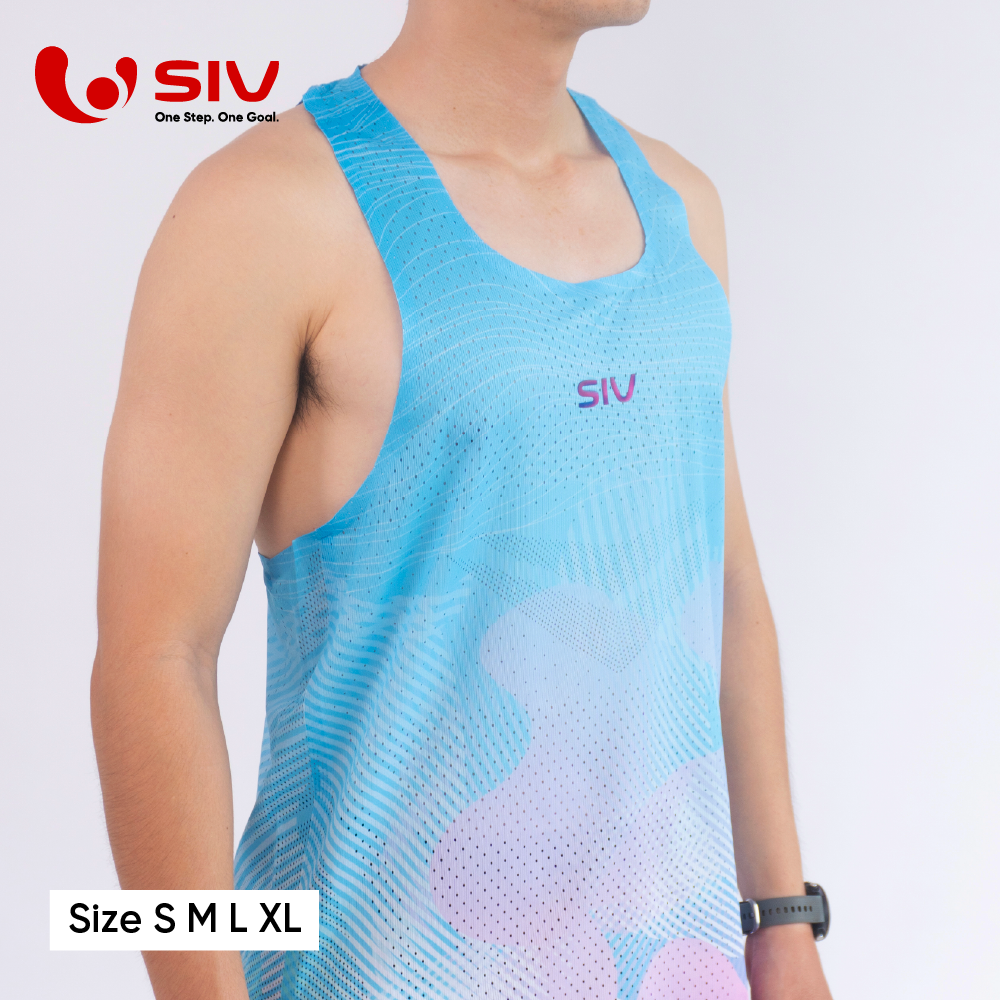  Áo chạy bộ nam SIV Singlet Vibe 