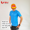  Áo chạy bộ Tshirt Basics xanh ya 