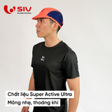  Áo chạy bộ Tshirt Basics đen 