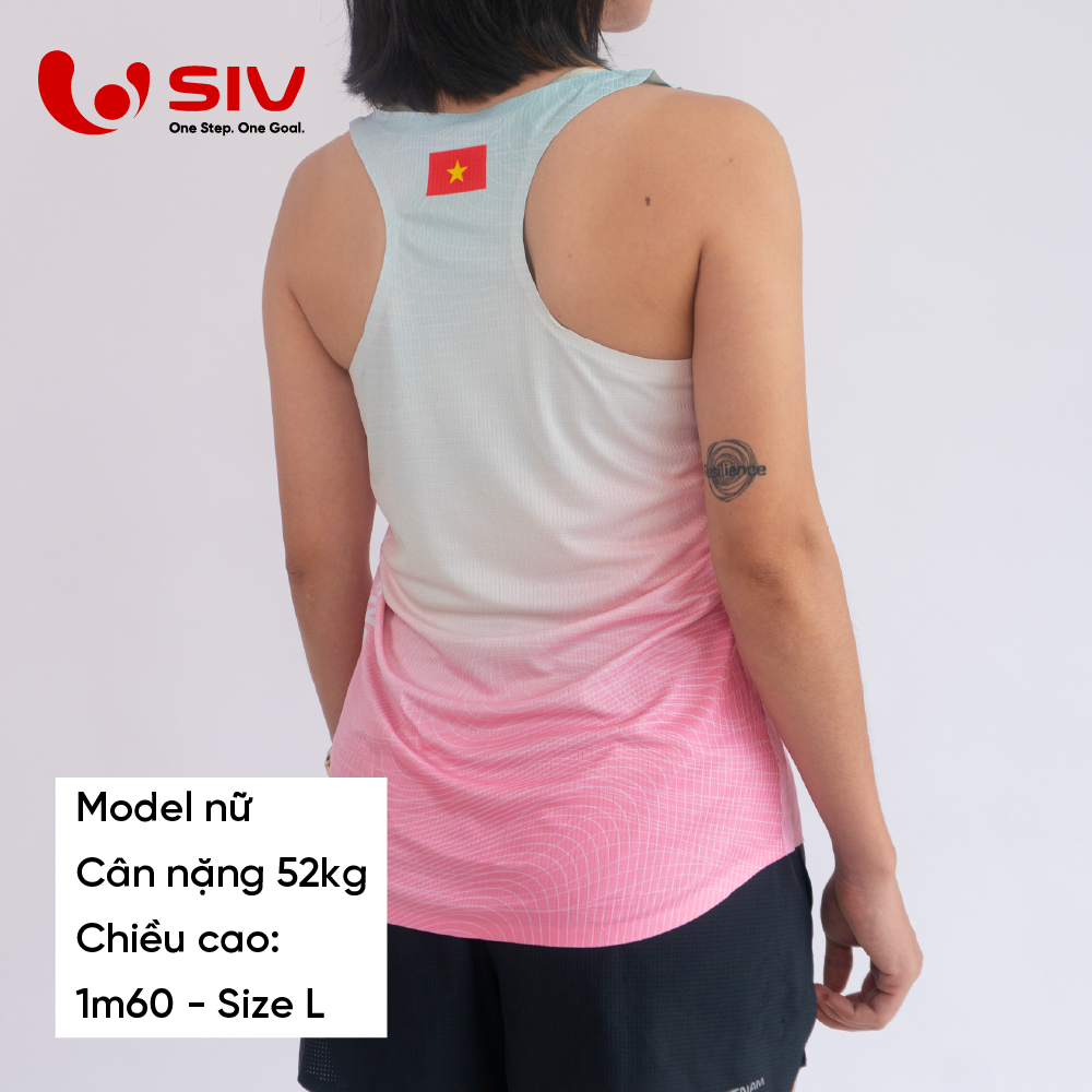  Áo chạy bộ nữ SIV Singlet Pulse 