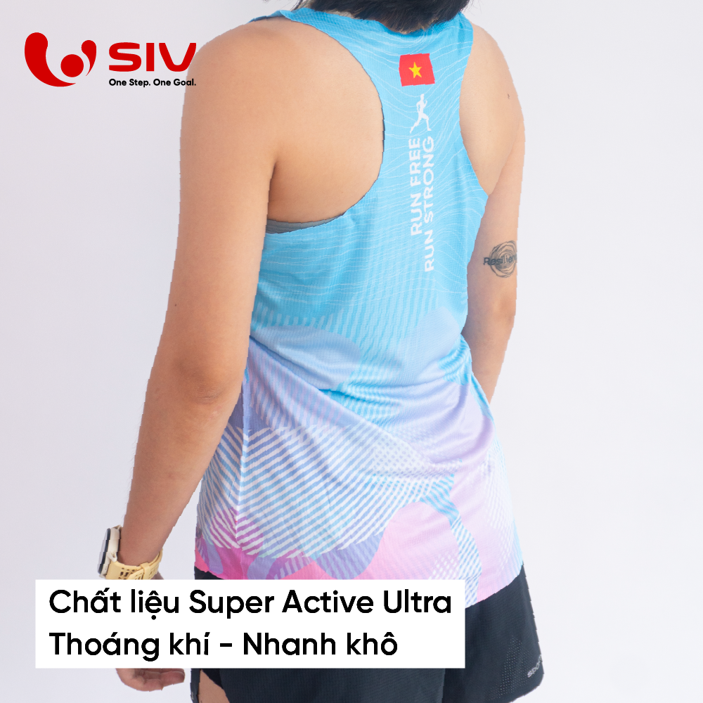  Áo chạy nữ SIV Singlet Vibe 