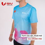  Áo chạy bộ nam SIV T-shirt Vibe 