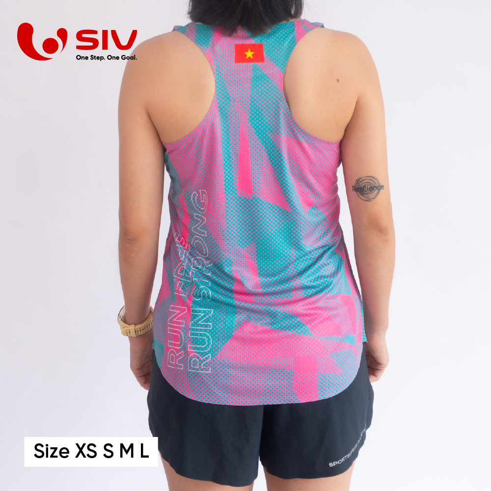  Áo chạy bộ nữ SIV Singlet Drift 