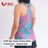  Áo chạy bộ nữ SIV Singlet Drift 
