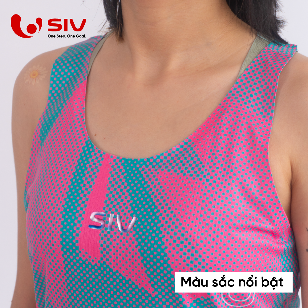  Áo chạy bộ nữ SIV Singlet Drift 
