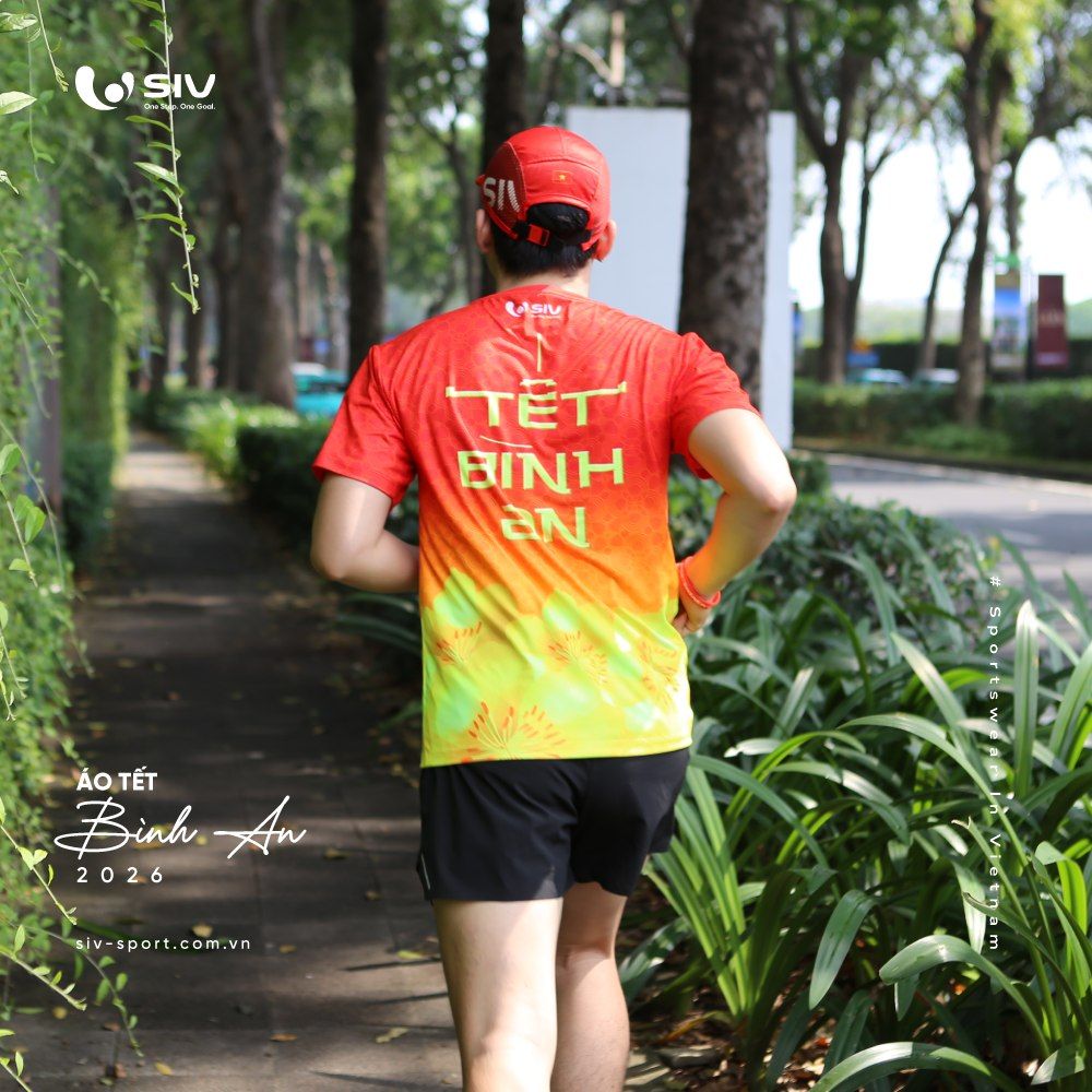  Áo chạy bộ Tết 2026 