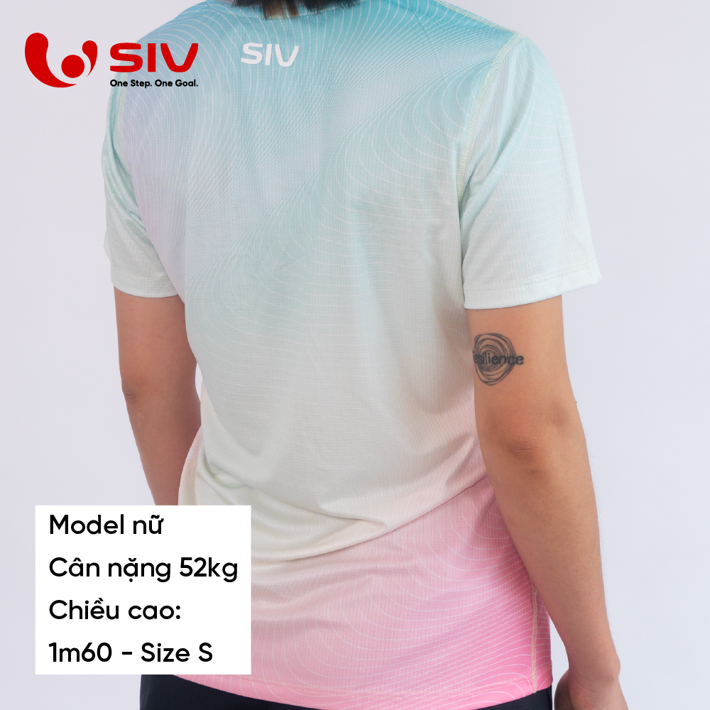  Áo chạy bộ nữ SIV T-shirt Pulse 