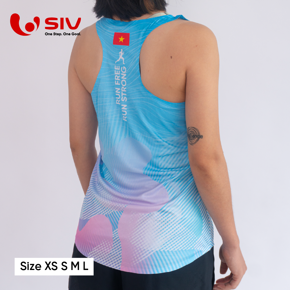  Áo chạy nữ SIV Singlet Vibe 