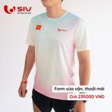  Áo chạy bộ nam SIV T-shirt Pulse 