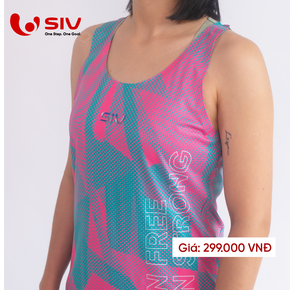  Áo chạy bộ nữ SIV Singlet Drift 
