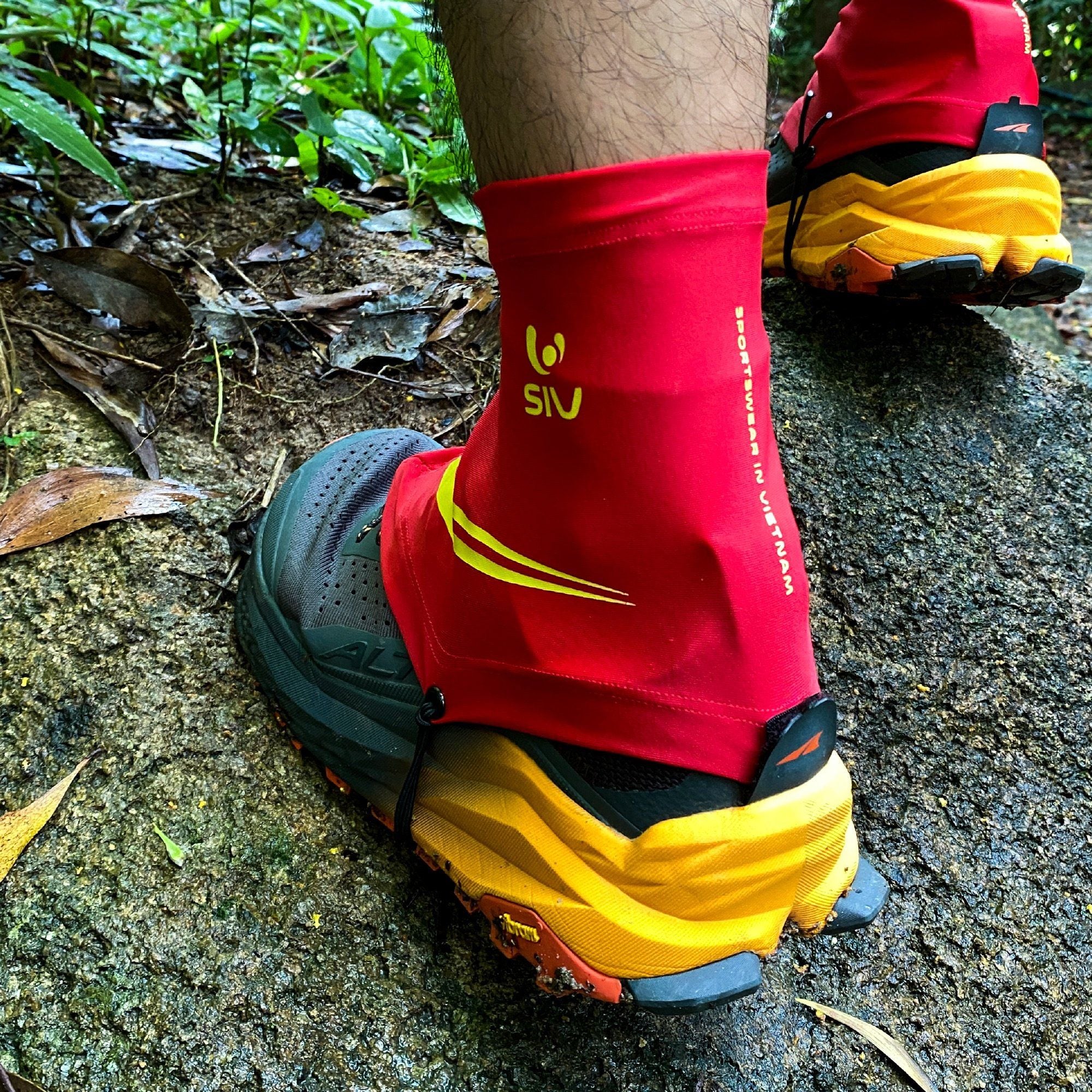  Gaiter chạy bộ - Đỏ 