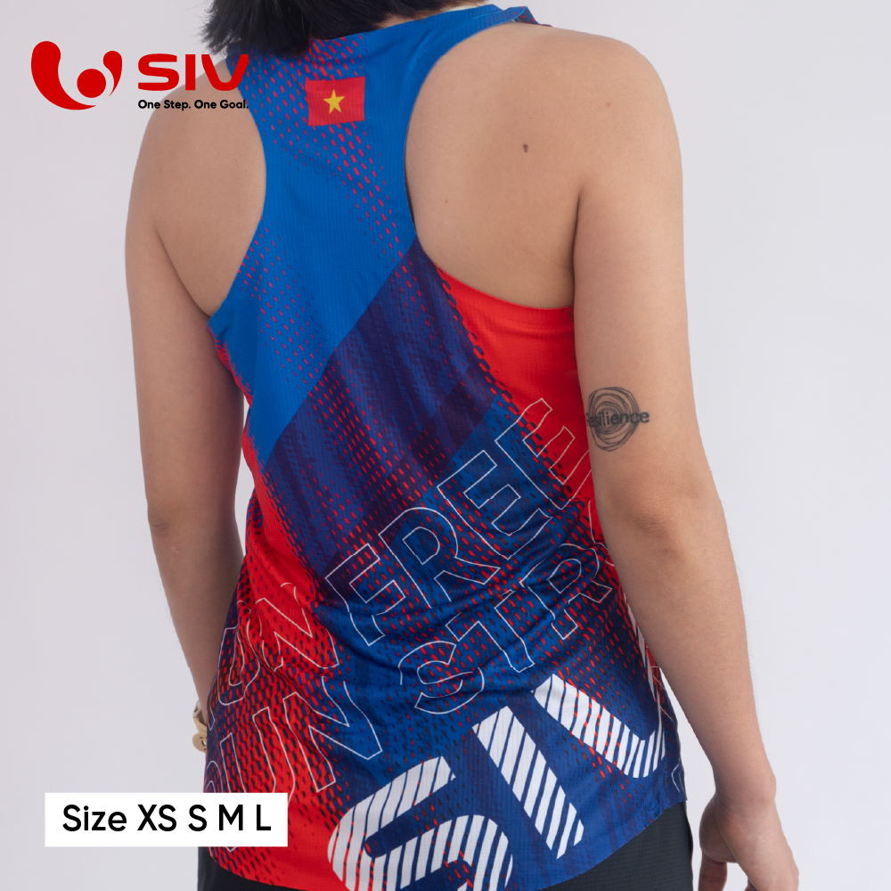  Áo chạy bộ nữ SIV Singlet Flux 