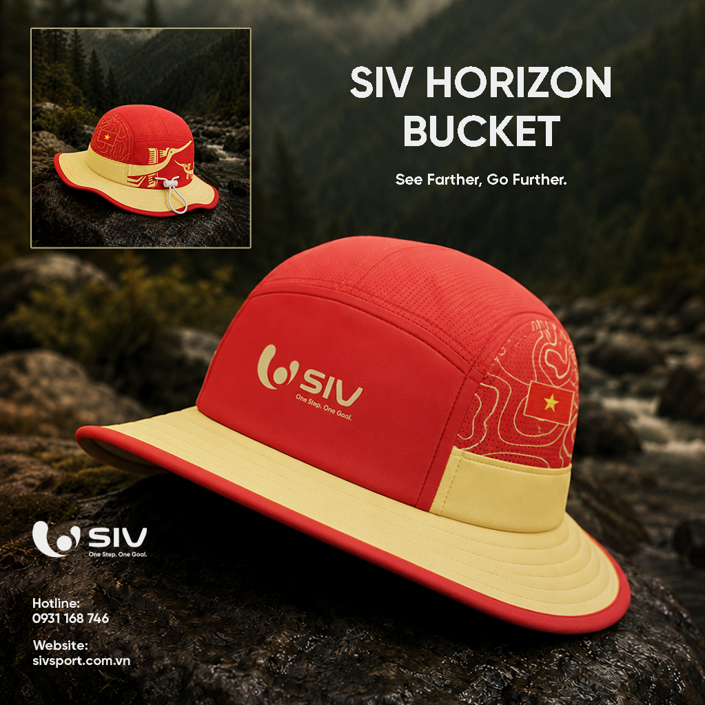  Nón Bucket Horizon Red 