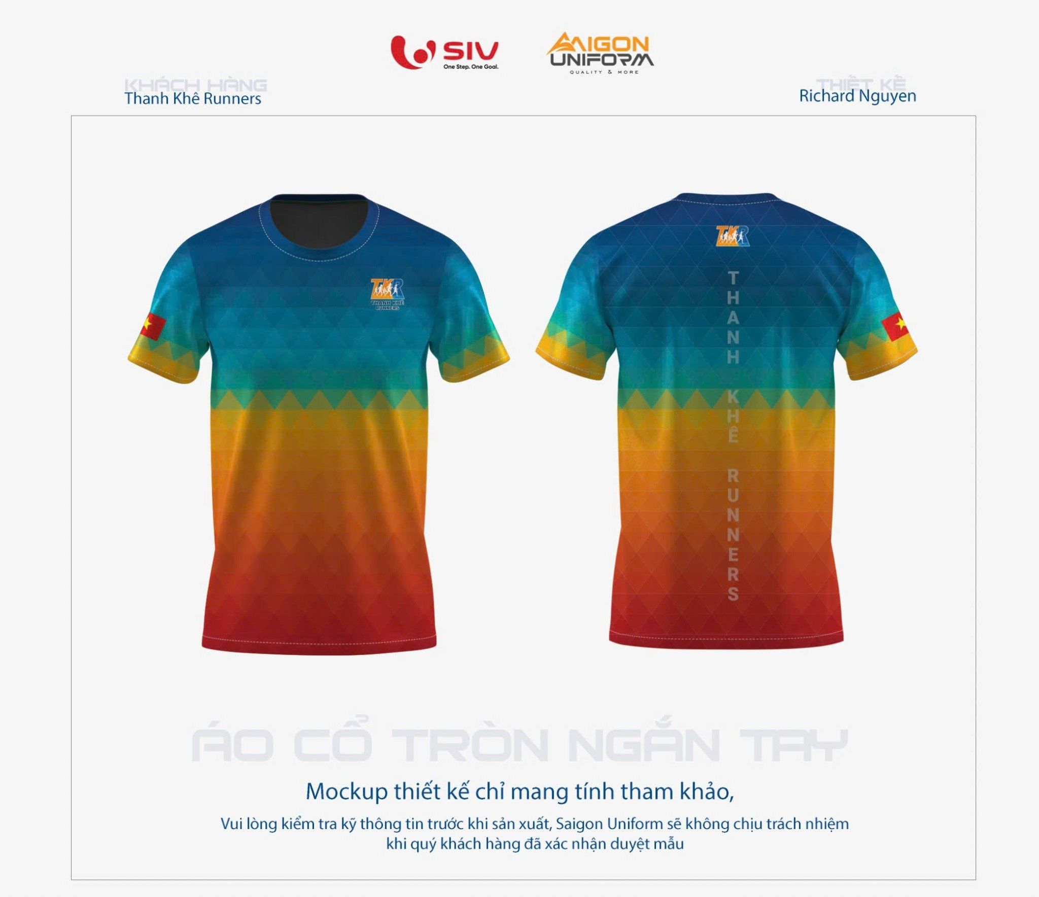  Áo CLB - CLB Thanh Khê Runners 2025 (Không bán lẻ) 
