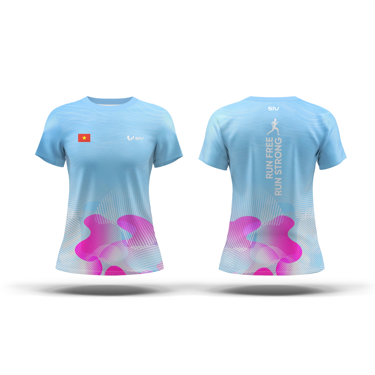  Áo chạy bộ nữ SIV T-shirt Vibe 