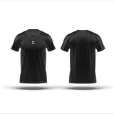  Áo chạy bộ Tshirt Basics đen 