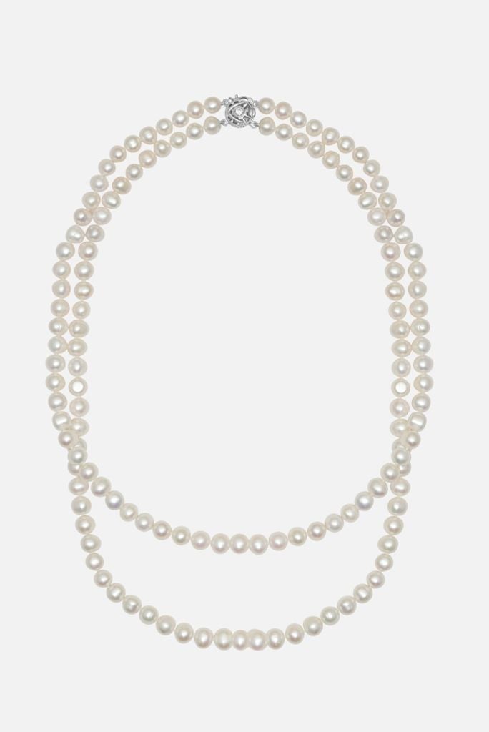 CHUỖI CỔ NGỌC TRAI PHÚ QUỐC MÓC BẠC HERITAGE