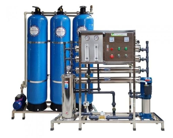  Máy lọc nước tinh khiết KOSOVOTA 1000L/h HT1000/VT (PPR Hoặc UPVC) Màng Canature + Hạt Cation K-8 Thụy Điển 