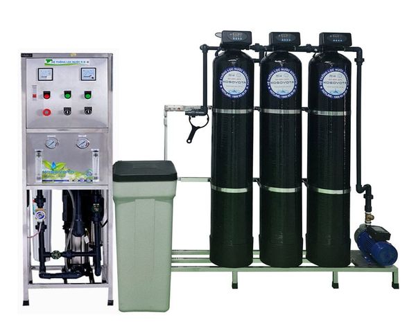  Máy lọc nước tinh khiết KOSOVOTA 250L/h HT250/AT (PPR Hoặc UPVC) Màng Taptec + Hạt Cation K-8 Thụy Điển 