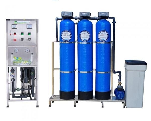  Máy lọc nước tinh khiết KOSOVOTA 250L/h HT250/AT (PPR Hoặc UPVC) Màng Taptec + Hạt Cation Canature 