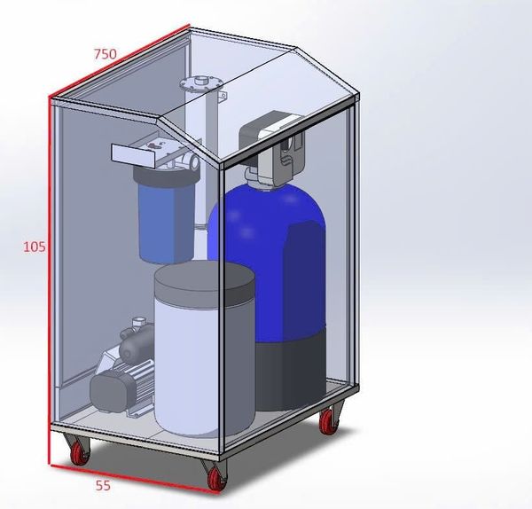  Bộ Làm Mềm KOSOVOTA KSV-666A (Hạt Cation K-8 Thụy Điển) 