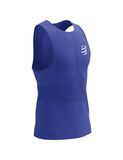  Áo Singlet Nam Compressport Pro Racing - DAZZ BLUE 