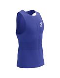  Áo Singlet Nam Compressport Pro Racing - DAZZ BLUE 