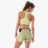  Áo Bra Chạy Bộ Nữ Compressport Feelfree Seamless Bra - Shadow Lime 