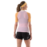  Áo Chạy Trail Nữ Compressport Trail Postural Ss Top - Roseate/Orange 