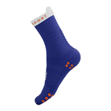  Tất chạy bộ Compressport Unisex's Pro Racing Socks v4.0 Run High - Dazz Blue/White 