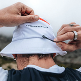  Mũ Chạy Bộ Compressport Ice Bob - White 