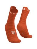 Tất thể thao Compressport - Pro Racing Socks v4.0 Ultralight Run High - FIRE/WHITE 