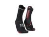  Tất chạy bộ Compressport Pro Racing Socks v4.0 Run High - Black/Red 