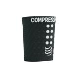  Băng Cổ Tay Compressport Unisex's Sweatbands 3D.Dots - Black 
