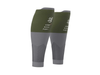  Băng bảo vệ bắp chân Compressport Unisex's 2V2 Calf Sleeve Rf - Green/Steel Grey 