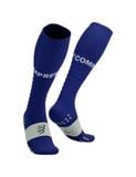  Tất thể thao Compressport - Full Socks Run - DAZZ BLUE/SUGAR 
