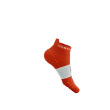  Tất Thể Thao Compressport Pro Racing Socks v4.0 Run Low - Cam Tigerlily/White 