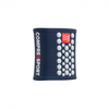  Băng bảo vệ cổ tay Compressport Unisex's Sweatbands 3D.Dots - Blue/ White 