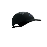 Mũ Chạy Bộ Compressport 5 Panel Light Cap - Black/Aurora 