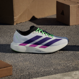  Giày Chạy Road Nam Adidas Adizero EVO SL - Cloud White / Collegiate Purple / Lime Burst 