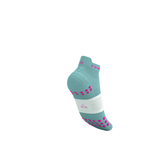  Tất Thể Thao Compressport Pro Racing Socks V4.0 Run Low - Ether/Neon Pink 