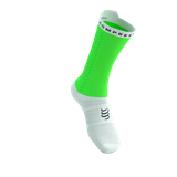  Tất Chạy Bộ Compressport Pro Racing Socks v4.0 Bike - Neon Green/White 