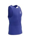  Áo Singlet Nam Compressport Pro Racing - DAZZ BLUE 