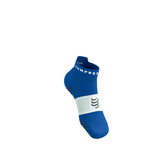  Tất Thể Thao Compressport Pro Racing Socks v4.0 Run Low - Xanh Princess Blue/White 